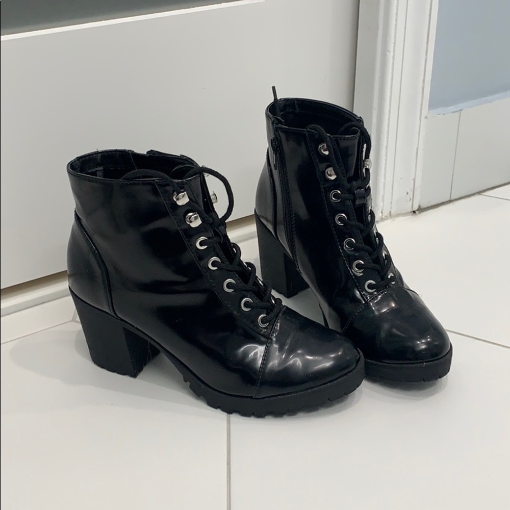Black booties